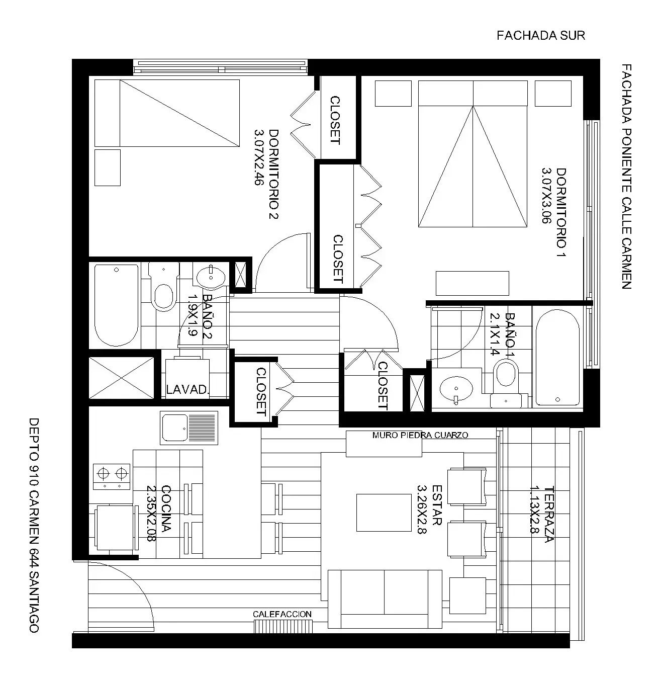 Plano de planta